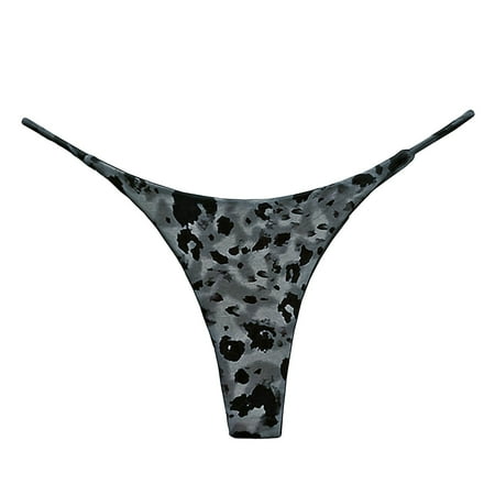 

EHTMSAK Women s G String Thong T Back Underwear Breathable Low Rise Panties Complexion L