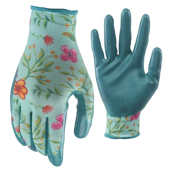 Women's XL Waterproof Gardening Gloves - 2 Pack Durable & Breathable Coated Gloves for Outdoor Gardening and Yard Work