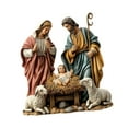 thumbnail image 4 of Figura de Belén, figura coleccionable de Jesús, escultura religiosa, conjunto de figuras de Natividad para regalo, exhibición en el hogar y oficina, 4 of 8