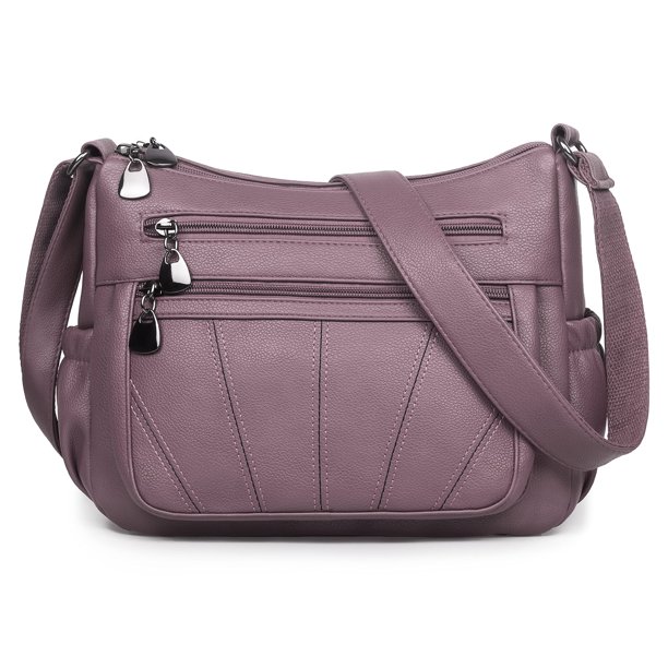 Bolso bandolera VOLGANIK ROCK de piel sintética suave para mujer