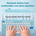thumbnail image 4 of Keyboard Wireless Keyboard and Mouse Combo  2.4G  Ergonomic  Compact  Silent  for Computer and Laptop, 4 of 7