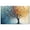Gallery Wrapped, variant on Butterfly Dream Tree III Canvas Colorful Tree Art by Art Remedy, White Frame, 54" x 36"