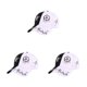 thumbnail image 5 of Qarigey Gorra de béisbol unisex de moda para la playa y actividades al aire libre sombreros para mujeres gorras de béisbol negro blanco Type1 NO1, 5 of 6