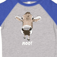 thumbnail image 4 of Inktastic Moo Cute Brown Holstein Cow Boys or Girls Toddler T-Shirt, 4 of 5