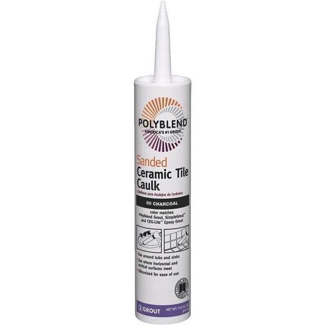 Custom Building Products 104043 10.5 oz Brown Velvet Sanded Polyblend Ceramic Tile Caulk