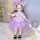 thumbnail image 1 of 1/6 30cm BJD Fat Doll Girl Activity Joint Comic Face Set Dress Up Regalo De Cumpleaños Juguete Muñeca Y Ropa, 1 of 4