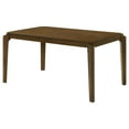thumbnail image 4 of Montena Dining Table, Dark Brown Hardwood, Rectangular 59 Inch Top, 4 of 5