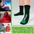 thumbnail image 2 of Medias Pantuflas para Niños Gamer Minecraft con Suela Antideslizante, 2 of 6