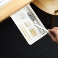 thumbnail image 3 of under Desk Drawer Self-Adhesive: Hidden Office Organizer Table Storage Organizer, 3 of 10