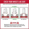 thumbnail image 5 of Coyote Wheel Accessories 701142BLK  LUG NUTS, 5 of 6