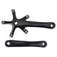 thumbnail image 2 of Juego de bielas individuales de aluminio de 170 mm para bicicletas de montaña y carretera, color negro, componente de reparación, 2 of 8