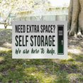 thumbnail image 5 of Need Extra Space Self Storage Yard Sign 5 Pack of 18 Inch x 24 Inch Single Sided Weatherproof Heavy-Duty Plastic with Stake | Affordable Units, Convenient Locations, Professional, 5 of 7