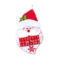 thumbnail image 1 of Hanging Christmas Advent Calendar 2023 24 Days for Classroom Party Fireplace Santa Claus, 1 of 8
