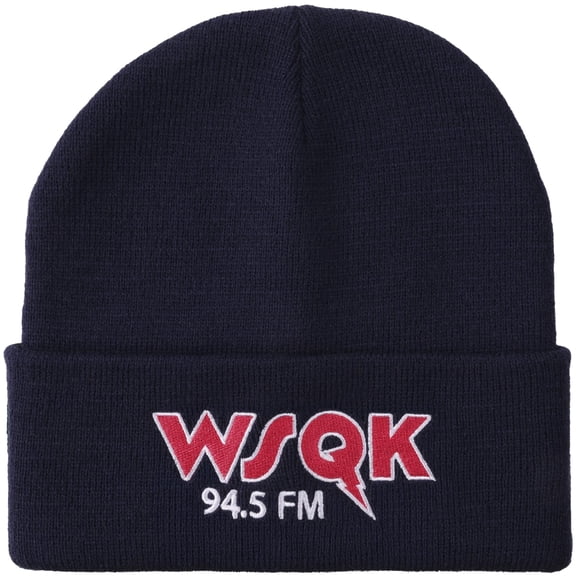 Gorro Bioworld Stranger Things WSQK bordado en acrílico azul marino