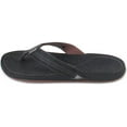 thumbnail image 2 of REEF MEN'S J-BAY III PREMIUM LEATHER SANDALS FLIP FLOP sz 6 M NOCHE, 2 of 6