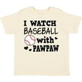 thumbnail image 3 of Inktastic I Watch Baseball with My Pawpaw Boys Toddler T-Shirt, 3 of 5