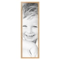 thumbnail image 2 of ArtToFrames 12" x 39" Red Oak Wood Picture Frame, 12x39 inch Brown Wood Poster Frame (WOM-4878),  Pack, 2 of 7