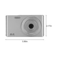 thumbnail image 3 of Yarino Digital Cameras for Photography Adults 1080P High-definition Digital Camera 44 Million Photos 16x Digital Zoom Camera No Shaking Proof Home Camera,Silver, 3 of 7