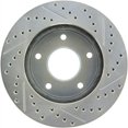 thumbnail image 2 of StopTech Select Sport Drilled and Slotted Brake Rotor; Front and Rear Right, 2 of 5