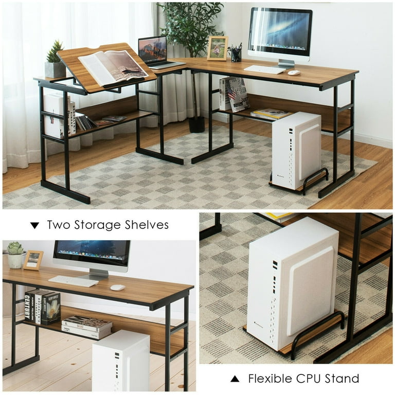 Drafting table 2024 computer desk