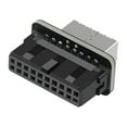 thumbnail image 2 of Adapter,Type-e 90° Adapter 19pin To Type-e 90° Adapter Driver-free Adapter Driver-free Converter To Type-e 90° Usb3.0 19pin To Buzhi Dsfen Leeofty Eryue, 2 of 6