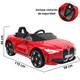 thumbnail image 5 of Montable Eléctrico para Niños JOYKOO BMW Deportivo Control Remoto 12v Rojo, 5 of 7