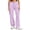 Purple women's cargo pants a1, variant on Cagogo Women's Drawstring Cargo Pants Straight Leg Loose Fit Solid Casual Everyday Active Long Trousers Summer Hiking Travel Lounge Pants, Red L
