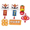 thumbnail image 3 of Imanes de refrigerador de Año Nuevo Chino, 6 uds., para vacaciones del Festival de Primavera de China Estilo D Macarena Imanes de refrigerador, 3 of 8