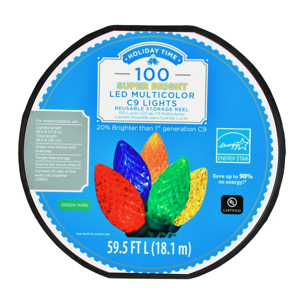 Walmart C9 Led Christmas Lights 