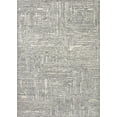 thumbnail image 1 of Ahgly Company Indoor Rectangle Mid-Century Modern Ash White Beige Solid Area Rugs, 7' x 10', 1 of 6