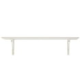 thumbnail image 4 of InPlace Rectangle Wood Cottage Bracket Shelf, One Shelf, 36W x 7D x 7H, White, 4 of 7