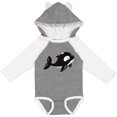 thumbnail image 3 of Inktastic Cute Baby Orca Boys or Girls Long Sleeve Baby Bodysuit, 3 of 5