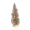 thumbnail image 1 of Mini adorno para árbol de Navidad, diseño de escena de decoración navideña, pequeño artificial 15 cm x 6 cm, 1 of 9