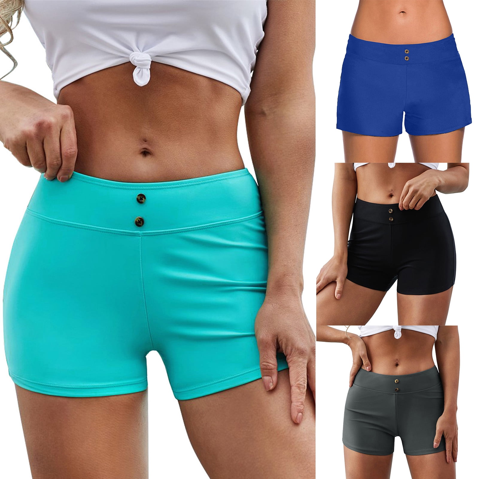 Travelwant Women's Swim Shorts, Quick Dry Water Beach Board Short