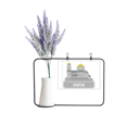 thumbnail image 1 of Bulgaria Grey Landmark Pattern Artificial Lavender Flower Vase Bottle Card, 1 of 2