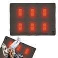 thumbnail image 4 of Mantas eléctricas USB de 5V, para el cuerpo almohadilla calentadora, termostato, aislamiento térmico, bolsa de dormir para acampar, suministros para exteriores, invierno, nuevo, 4 of 4