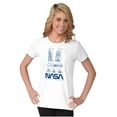 thumbnail image 4 of NASA Vintage Worm Logo Space Shuttle Women's Plus Size Shirt Brisco Brands 2X, 4 of 5