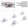 thumbnail image 4 of L Track Double Lug Threaded Stud Nut Fitting Rustproof Secure Attachment for Truck Bed Trailer Cargo Control, 4 of 7