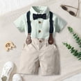 thumbnail image 2 of Boys 2 Piece Pajamas,Kids Short Summer Sleepwear Set,6-12 Months 12-24 Months 2t 3t 4t 5t 6t 7t Children Boys Cozy Short Sleeves And Shorts Pjs,Beach 5 Years, 2 of 7