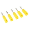 thumbnail image 6 of 5pcs Banana for Speaker Cable, Diameter 4mm (choose Colors) - yellow, as described, 6 of 7