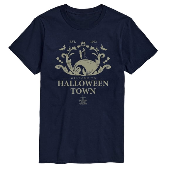 The Nightmare Before Christmas - Desination - Men's Short Sleeve Graphic T-Shirt