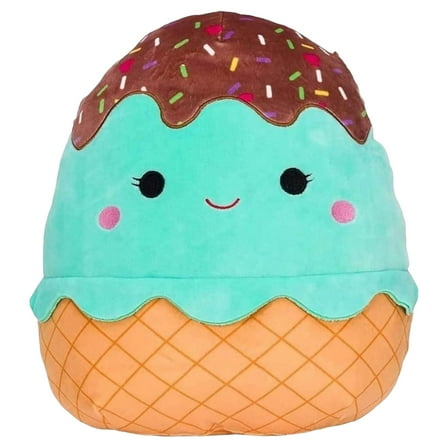 Squishmallow 5 Inch Mini Food Plush | Maya the Mint Ice Cream