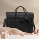 thumbnail image 5 of Bolsa para portátil MOSISO de piel sintética de 15 a 15,6 pulgadas para mujer, color negro, 5 of 7