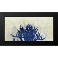thumbnail image 2 of PI Studio 18x11 Black Modern Framed Museum Art Print Titled - Ink Coral I, 2 of 5