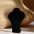 thumbnail image 6 of Milageto Necklace Display Stand Home Decor Storage Elegant Display Necklace Mannequin Black, 6 of 8