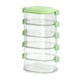thumbnail image 2 of Stackable Spice Storage Containers Sealed Scallion Ginger Garlic Fresh-Keeping Boxes Airtight Kitchen Pantry Jars, 2 of 4