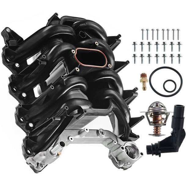 A Premium Upper Intake Manifold With Gasket Kit Replacement For Ford Expedition Excursion F 150 E 150 E 250 E 350 Super Duty Walmart Com Walmart Com
