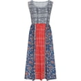 thumbnail image 3 of WILLBEST Vestidos de Verano para Mujer Vestido Informal Estampado sin Mangas con Cuello Redondo y Bolsillos Vestido Informal Suelto Grande​​, 3 of 3