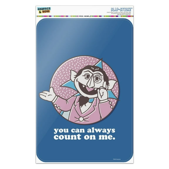 Sesame Street You Can Count on Me Home Business Office Sign