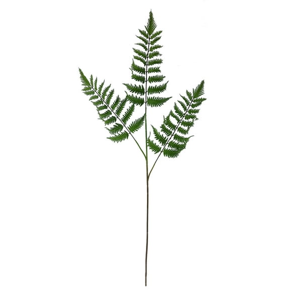 Mainstays 35" Artificial Green Fern Stem, Pot Not Included.